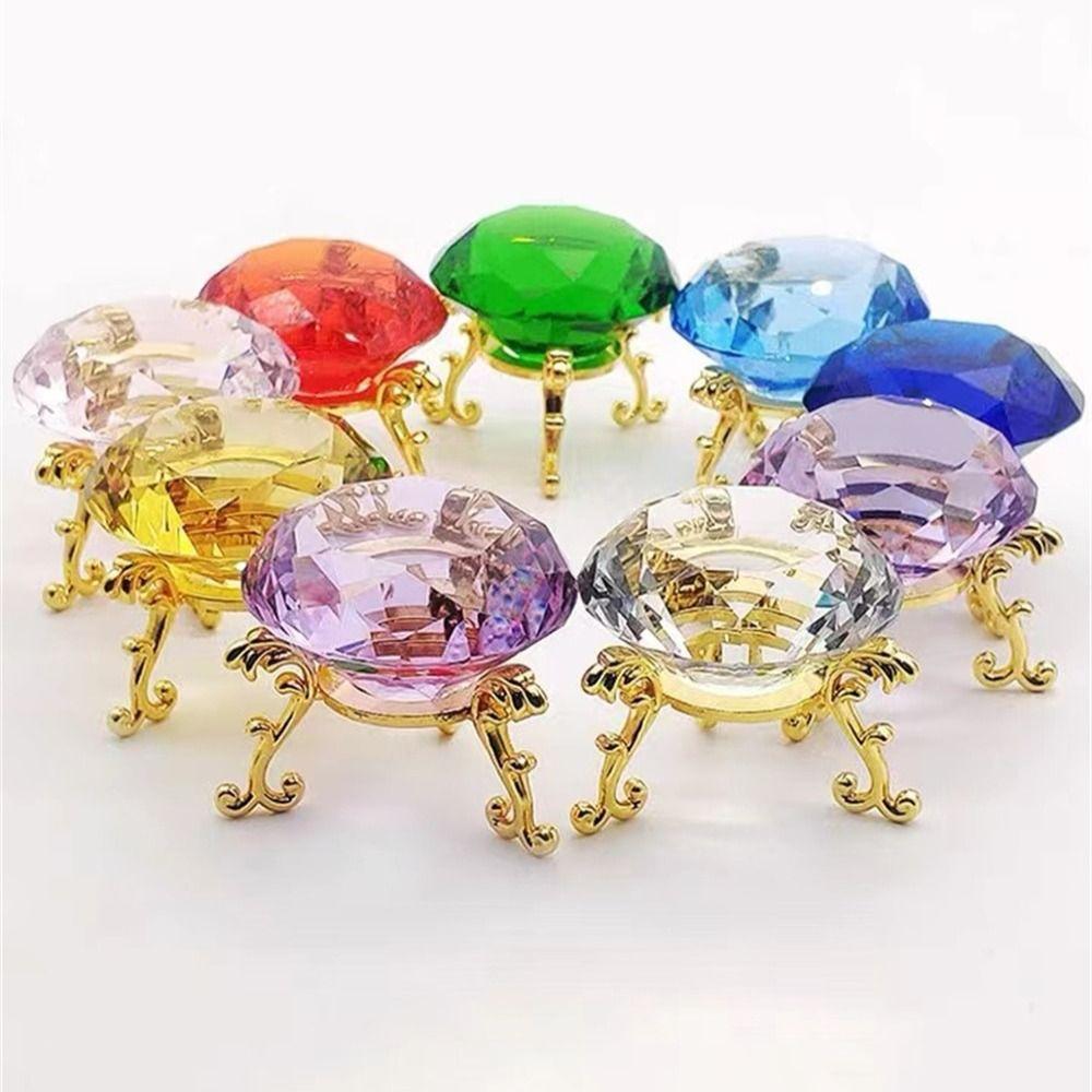 Алмазный Кристалл Алмазный Орнамент Ювелирное Ремесло Настольный Алмазный Орнамент Стол 3cm чёрный